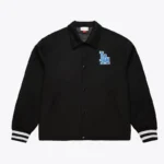 LA Dodgers Oversweep Black Varsity Wool Jacket