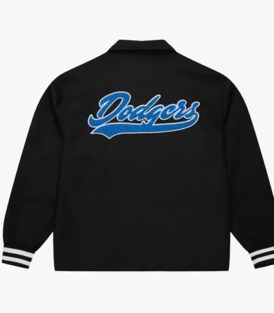 LA Dodgers Oversweep Black Varsity Wool Jacket