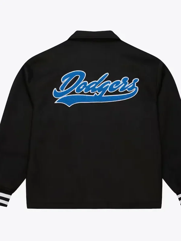 LA Dodgers Oversweep Black Varsity Wool Jacket