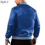 LA Dodgers Patch Royal Jacket