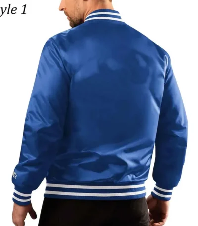 LA Dodgers Patch Royal Jacket