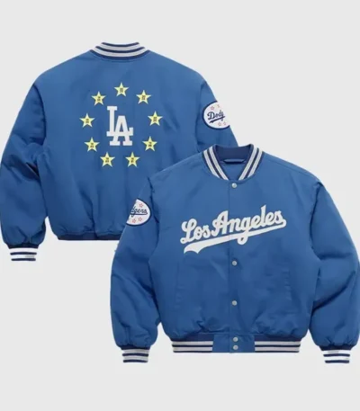 LA Dodgers Royal Blue Varsity Jacket