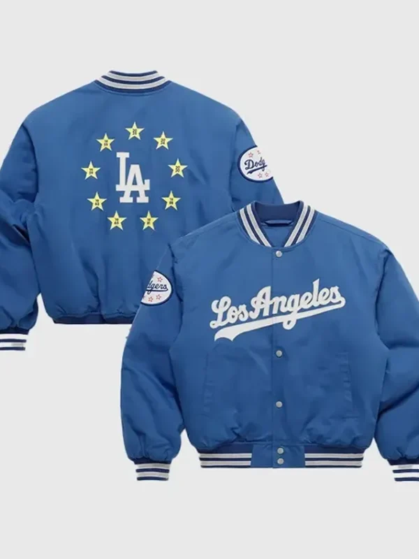 LA Dodgers Royal Blue Varsity Jacket