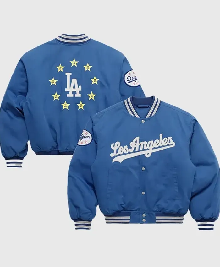 LA Dodgers Royal Blue Varsity Jacket LA Dodgers Royal Blue Varsity Jacket