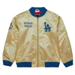 LA Dodgers Team OG 2.0 Gold Satin Jacket