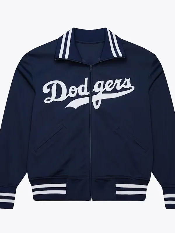 LA Dodgers Vintage Logo Batting Practice Jacket