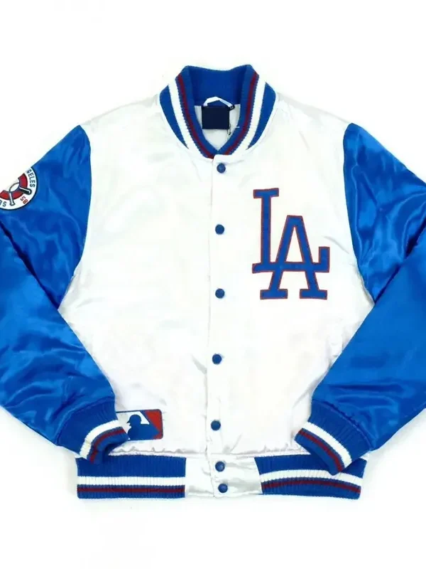 LA Dodgers White and Blue Jacket