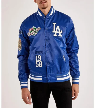 LA Dodgers World Series 1988 Varsity Satin Jacket