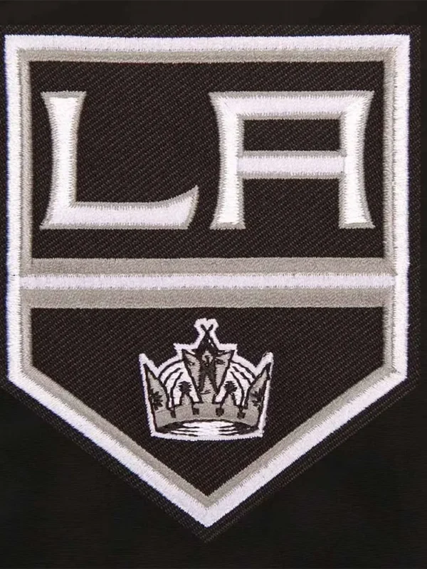 LA Kings Bomber Black Lightweight Nylon Jacket