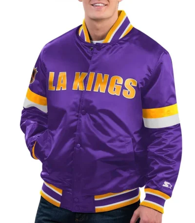 LA Kings Diveplay Purple Jacket