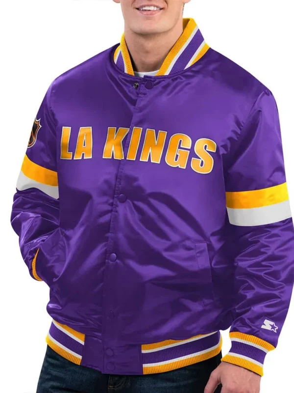 LA Kings Diveplay Purple Jacket