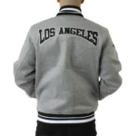 LA Kings Gray Varsity Wool Jacket
