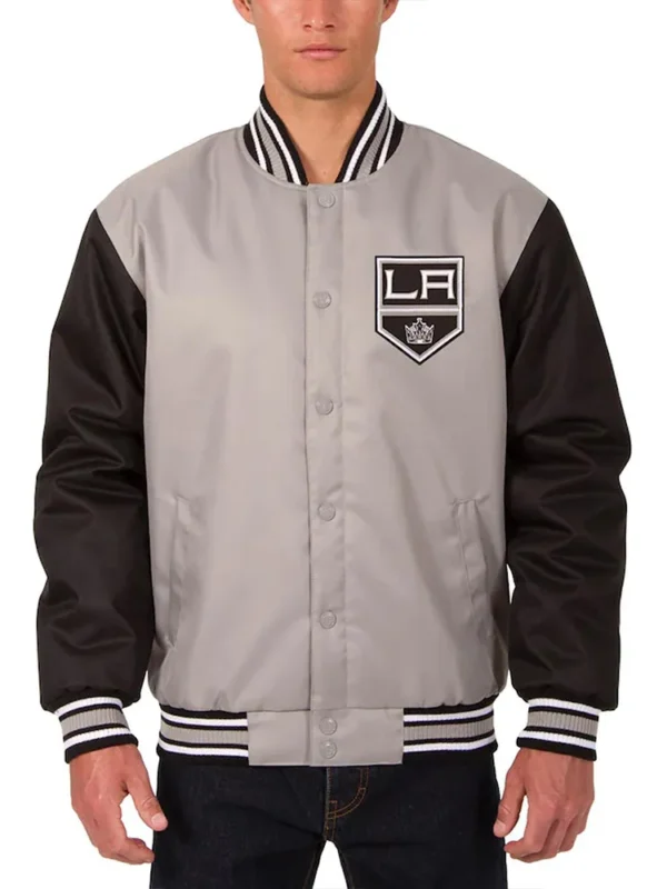 LA Kings Gray and Black Jacket