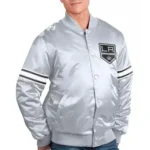LA Kings Silver Satin Jacket