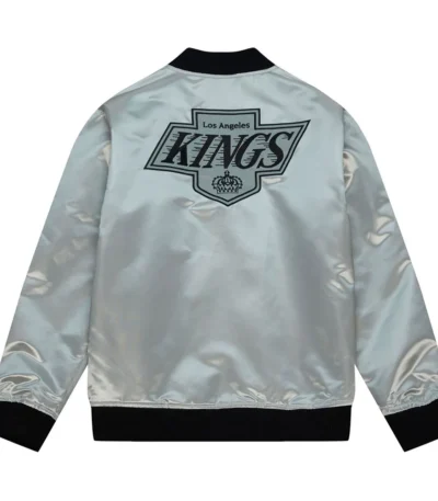 LA Kings Team OG 2.0 Silver Satin Jacket
