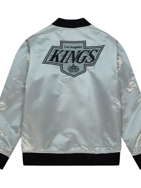 LA Kings Team OG 2.0 Silver Satin Jacket