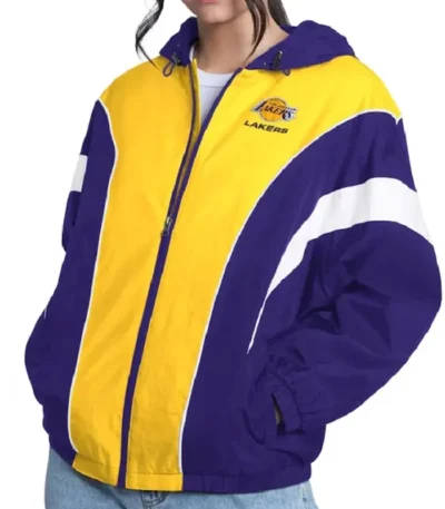 LA Lakers Quarterback Lightweight Jacket