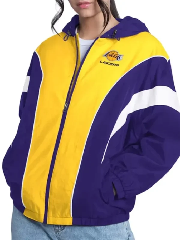 LA Lakers Quarterback Lightweight Jacket