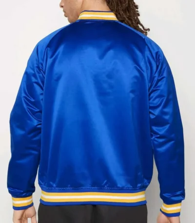 LA Rams Lightweight Royal Satin Jacket