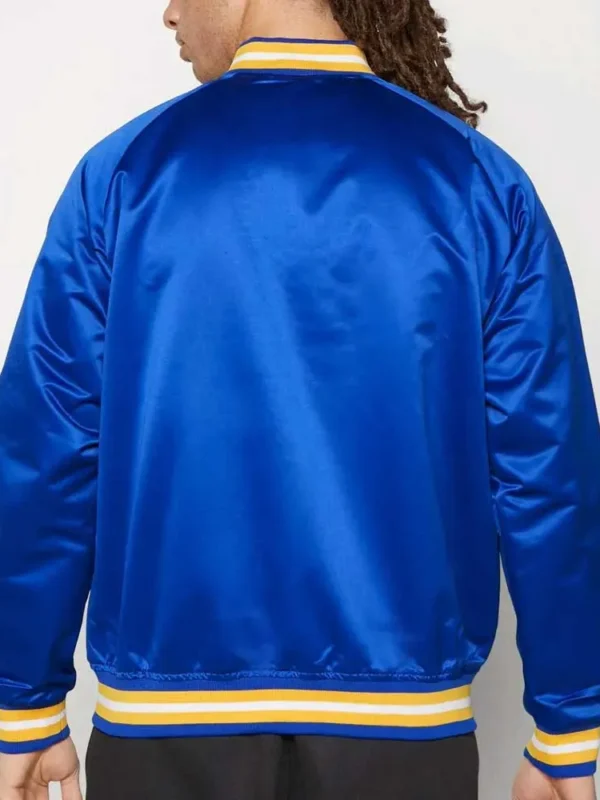 LA Rams Lightweight Royal Satin Jacket