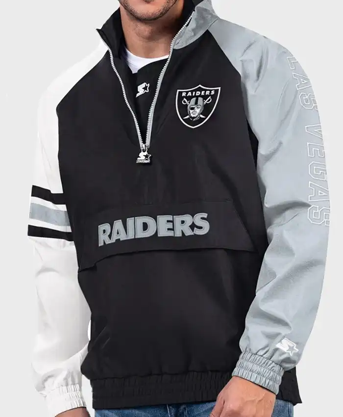 Las Vegas Raiders Anorak Jacket Las Vegas Raiders Anorak Jacket