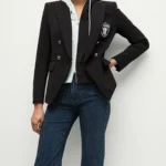 Las Vegas Raiders Black Blazer