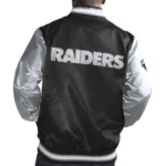 Las Vegas Raiders Black and Silver Jacket