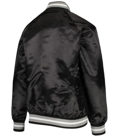 Las Vegas Raiders Bomber Lightweight Black Jacket