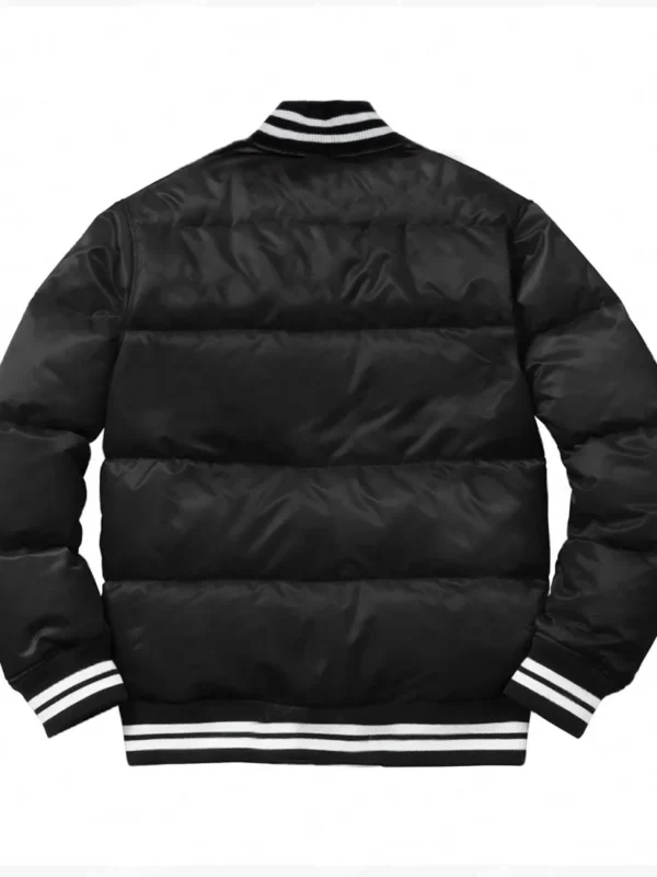 Las Vegas Raiders Bubble Black Varsity Jacket