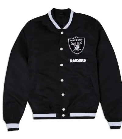 Las Vegas Raiders Logo Select Black Jacket
