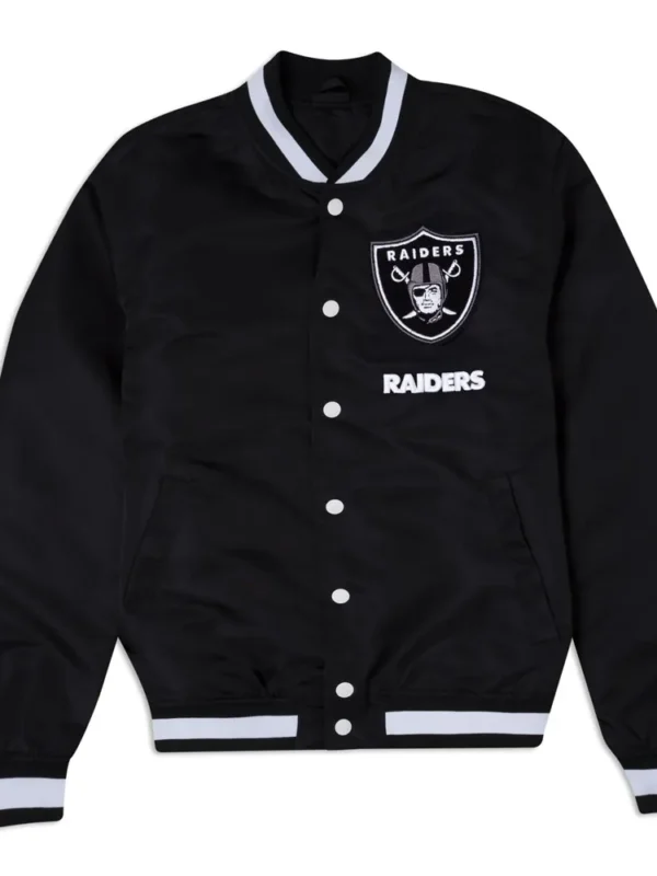 Las Vegas Raiders Logo Select Black Jacket