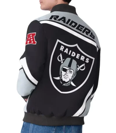 Las Vegas Raiders Maximum Racing Black Jacket