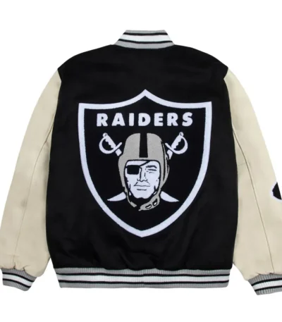 Las Vegas Raiders Nation Letterman Jacket