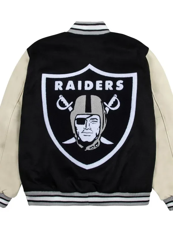 Las Vegas Raiders Nation Letterman Jacket
