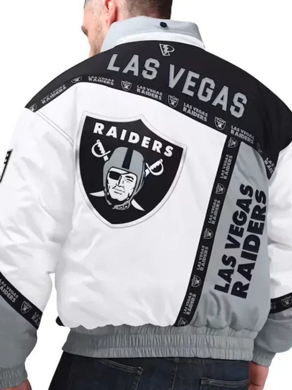 Las Vegas Raiders Pro Player Tape Full-Zip Hoodie Jacket
