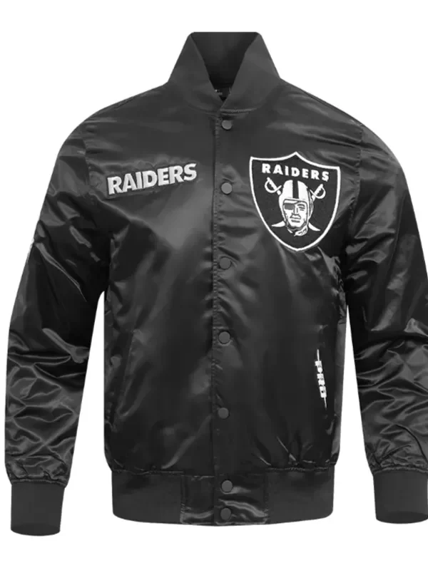 Las Vegas Raiders Souvenir Satin Jacket