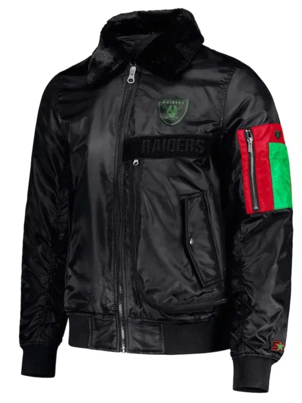 Las Vegas Raiders Ty Mopkins Black Jacket