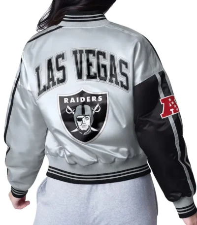 Las Vegas Raiders Zone Blitz Black-Silver Jacket
