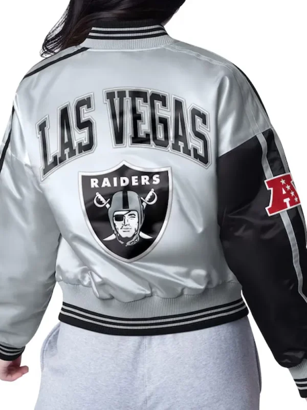 Las Vegas Raiders Zone Blitz Black-Silver Jacket