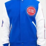Letterman Detroit Pistons Jacket