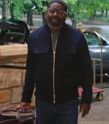 Lil Rel Howery Vacation Friends Marcus Black Jacket