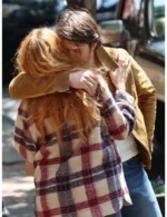 Lily Boom It Ends With Us 2024 Plaid Jacket