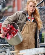 Lily It Ends with Us 2024 Grey Cotton Jacket
