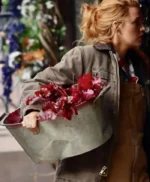 Lily It Ends with Us 2024 Grey Cotton Jacket
