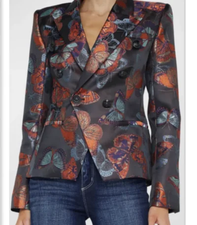 Lily Winters The Young and the Restless Jacquard Blazer