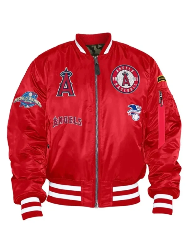 Los Angeles Angels Bomber MA-1 Jacket