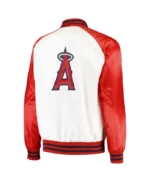 LA Angels Clean-Up Hitter White and Red Jacket