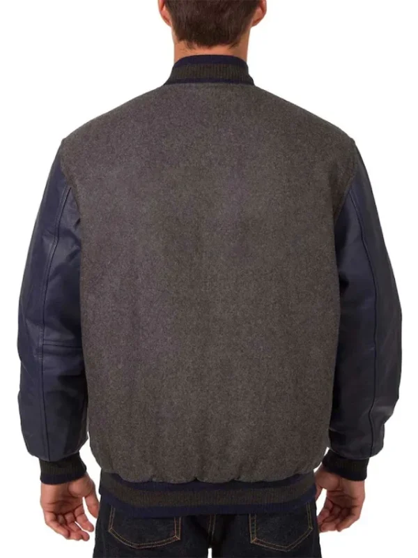 LA Angels Charcoal/Navy Varsity Jacket