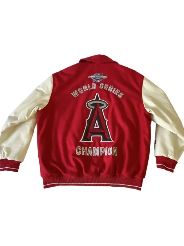 LA Angels World Series Champion 2002 Varsity Jacket