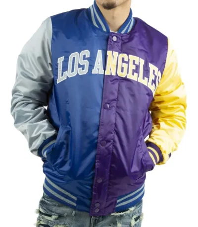 Los Angeles Arch Satin Jacket